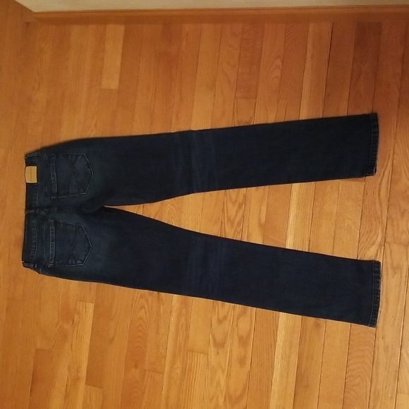 Aeropostale Aero Bayla Skinny Women's 1/2 Regular Dark Low Rise Stretch Jeans - Picture 5 of 7